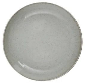 Set de veselă, 18 piese, din porțelan, verde