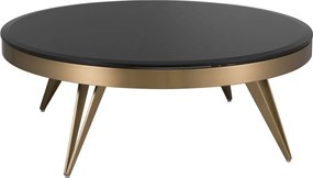 Masuta de cafea design LUX Rocco, alama 115222 HZ