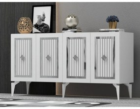 Dulap Nora  White and Silver