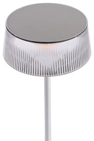 Lampă de masă de exterior albă cu LED cu variator tactil IP44 - Sammi