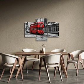 Tablou - Londra cu autobuz (90x60 cm)