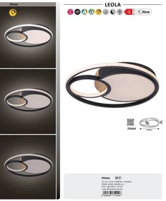 Lustra LED aplicata cu telecomanda Leola
