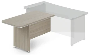 Element executiv TopOffice 130 x 70 cm, driftwood