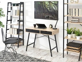 Masă PC Fallon (stejar + negru). 1109753