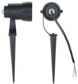 Lampă de exterior BLAKE UNO 1xGU10/35W/230V IP65 neagră