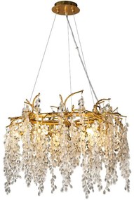 Candelabru led Cristal, Elit's, Evea Gold, 80 cm