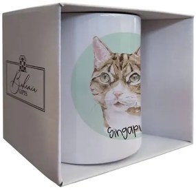 Bohemia Gifts Cană ceramică - Singapura, 350 ml