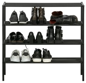 Suport metalic pentru pantofi WOOOD Ferro, negru