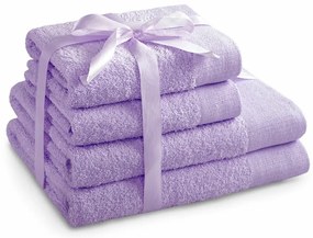 Restilo Set de prosoape Amari mov  deschis, 2 buc. 50 x 100 cm, 2 buc. 70 x 140 cm