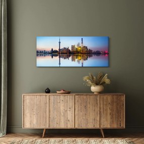 Tablou - Cerului dimineții deasupra Shanghaiului (120x50 cm)