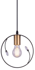 Pendul design modern VIGO negru 15346-1 GL