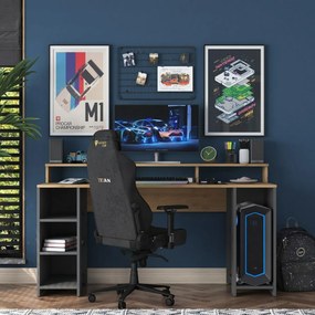 Birou Hamin Walnut și Anthracite