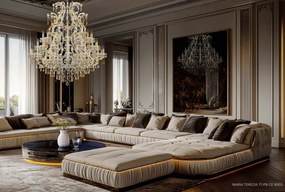 Candelabru Cristal Bohemia Exclusive 56 brate MARIA TEREZIA 77