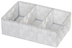 Organizer ADRIA - recipient de baie, WENKO, alb