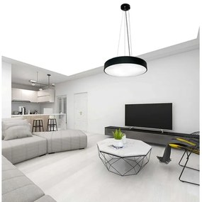 Lustră LED dimabilă pe cablu LED/50W/230V 3000-6500K negru + telecomandă