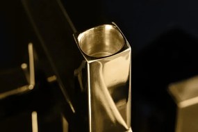 Suport pentru 5 lumanari, Auriu, ABSTRACT 50cm