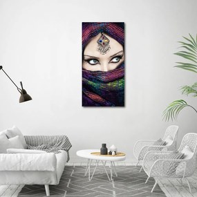 Tablou sticlă Femeie indiană