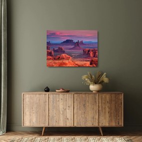 Tablou pe sticlă - Hunts Mesa (70x50 cm)