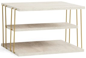 Masă de cafea Lifon Gold Travertine