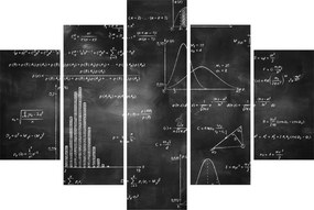 Tablou - Dragoste de numere (150x105 cm)