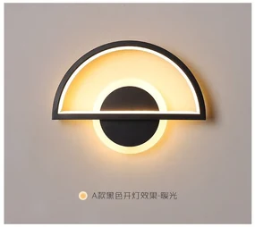 Aplica Led Esn9102F Negru, 34 W