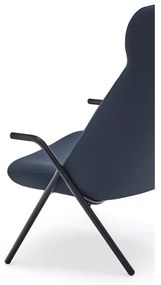 Fotoliu Teulat Dins, înălțime 114 cm, albastru închis