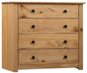 vidaXL Dulap lateral, 80 x 40 x 73 cm, gama pin de Panama