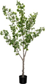 Copac artificial realist Ginko Biloba, dimensiuni multiple - PotteryPots mărimea: L - ø 40 cm | înălțime 180 cm