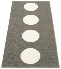 Covor tip traversă pentru interior și exterior gri închis 70x150 cm Vera Charcoal – Pappelina