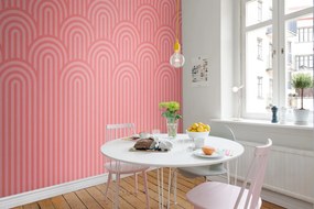 Fototapet, Happy Hills, Bubble Gum, Rebel Walls