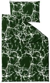 Lenjerie de pat din bumbac TEMPESTA verde Dimensiune lenjerie de pat: 70 x 90 cm | 140 x 200 cm