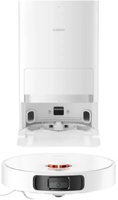 Aspirator robot Xiaomi X20+, 6000 Pa, 140 min, 0.35/4 l, Funcție Mop, Stație de autovidanjare, Navigație LDS, Evitarea obiectelor, Aplicație mobilă, Alb