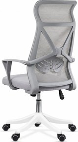 RESIGILAT - Scaun de birou din mesh OFF 431 gri deschis