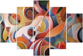 Tablou - Abstract muzical (150x105 cm)