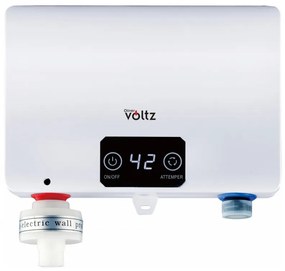 Încălzitor instantaneu de apă Oliver Voltz OV57100G, 5500 W, control tactil, alb