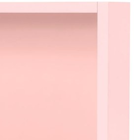 Boxie dulap de perete deschis 40x40x27 cm roz