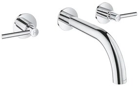 Baterie lavoar incastrata Grohe Atrio crom 3 elemente