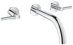 Baterie lavoar incastrata Grohe Atrio crom 3 elemente