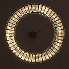Lustra suspendata LED Florens 80 auriu