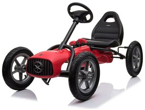 Kart cu pedale pentru copii Baby Mix Go-kartBuggy, roșu