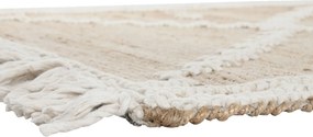 Covor natural din iută și lână țesut manual, antiderapant, 164 x 235 cm, „Attigny”