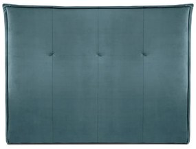 Tăblie de pat albastru petrol 180x120 cm Monica – Milo Casa
