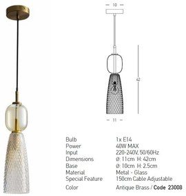 Pendul design decorativ Line alama