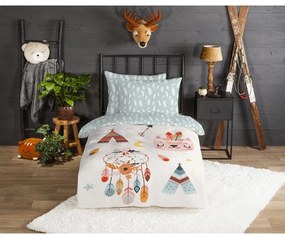 Lenjerie de pat pentru copii din flanelă pentru pat de o persoană 140x200 cm Dreamy – Good Morning