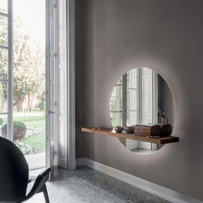 Consola suspendata cu oglinda design LUX Sunset