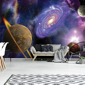Fototapet - Planete cosmice (152,5x104 cm), în 8 de alte dimensiuni noi