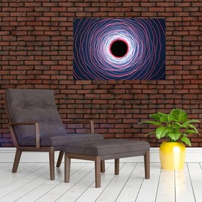 Tablou cercul abstact (90x60 cm)
