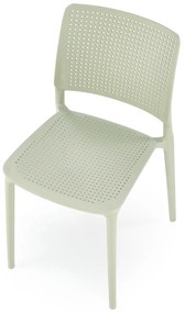 Scaun din plastic mentol K514