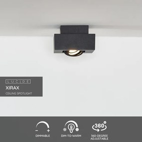 Spot LED Lucide 09119/06/30 XIRAX 1xGU10/5W/230V negru