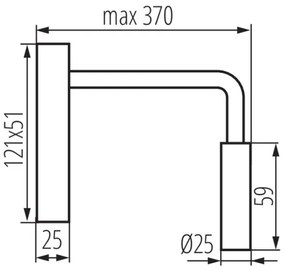 Veioză LED flexibilă Kanlux 32523 TONIL LED/2,7W/230V alb